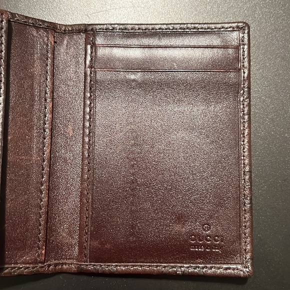 Gucci leather bifold license and card holder - Picture 5 of 5